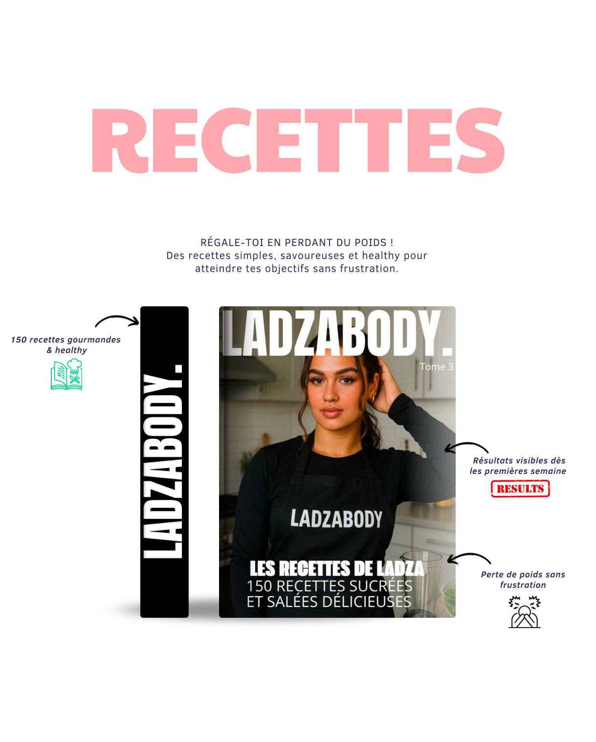 E-book - Les recettes de Ladza