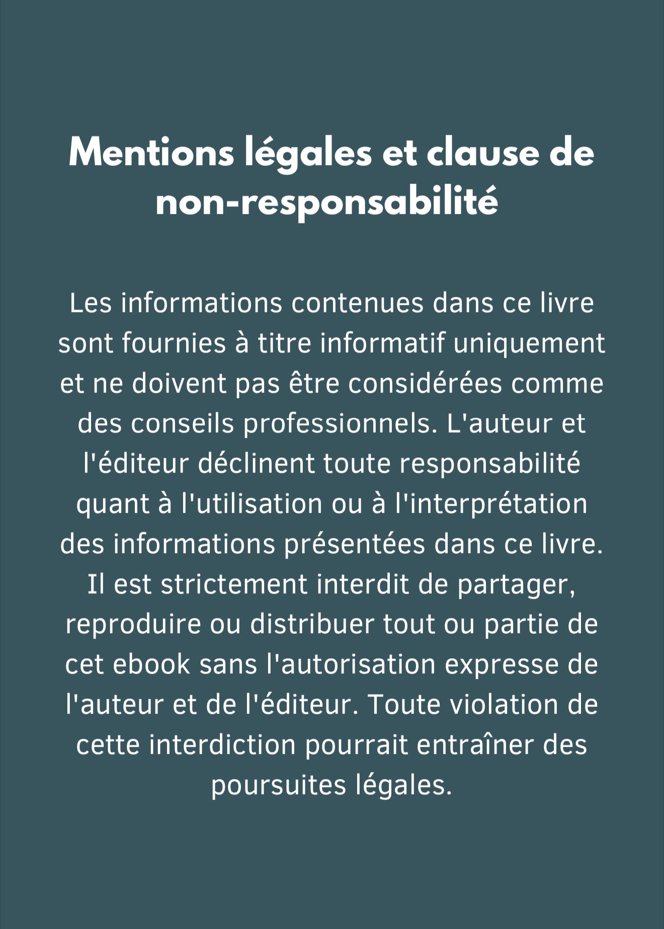 E-book perte de poids - Métamorphose