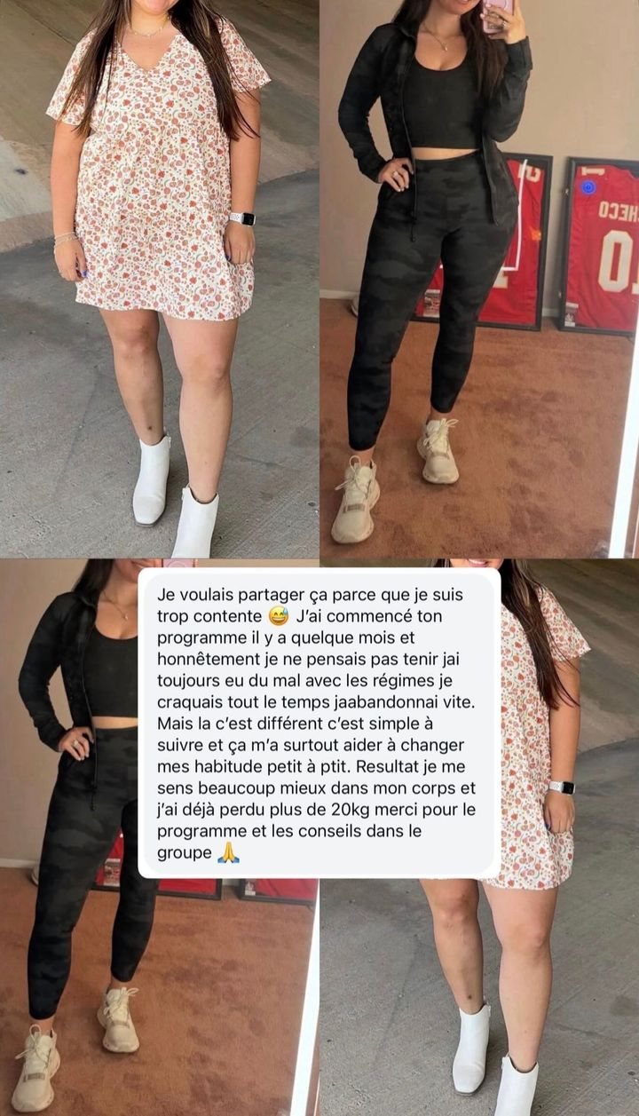 Résultat d’une cliente