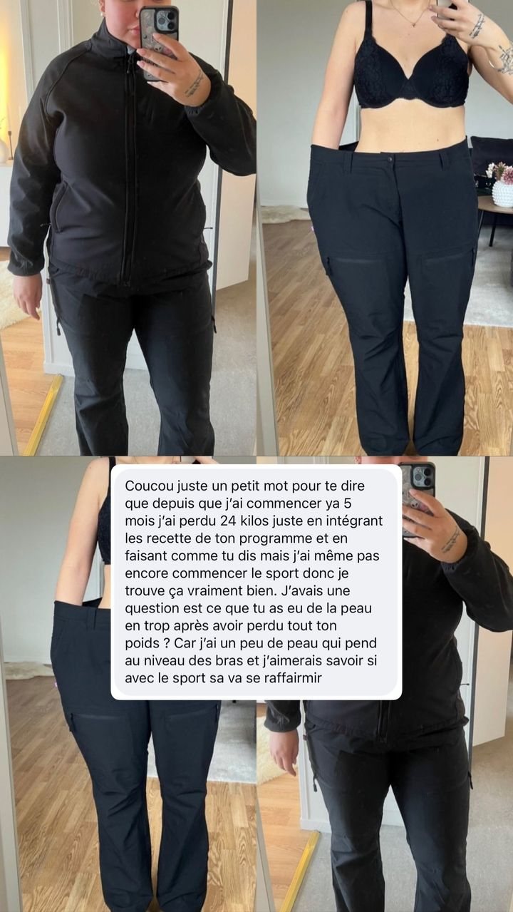 Résultat d’une cliente
